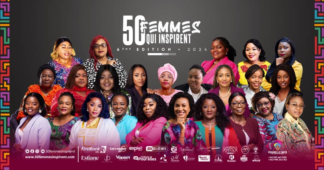 Voici les 50 femmes congolaises qui inspirent !