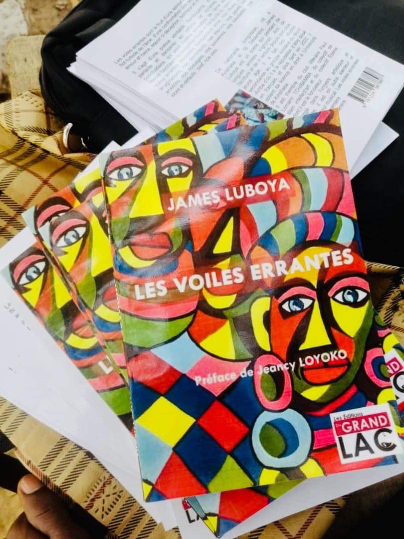 Bientôt la présentation de l’ouvrage « Les voiles errantes» de James Luboya