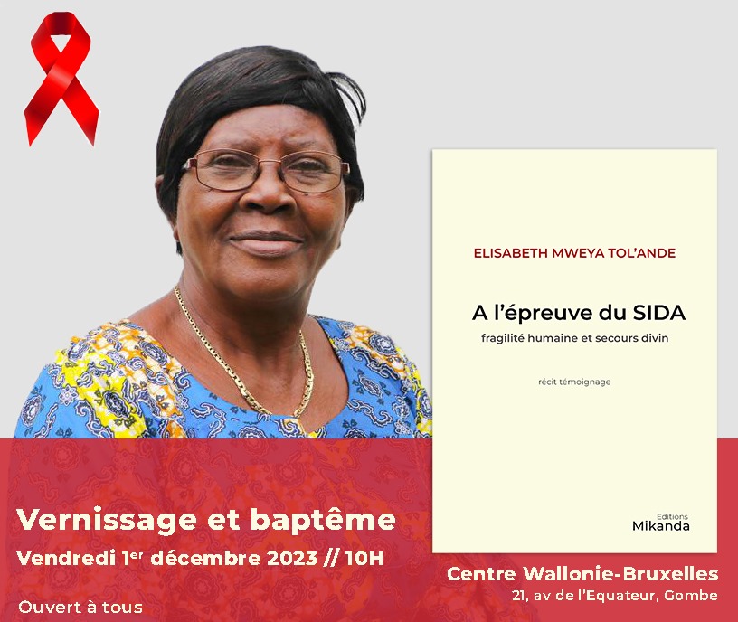 Littérature: Mweya Tol’ande retrace le parcours de deux femmes atteintes du SIDA