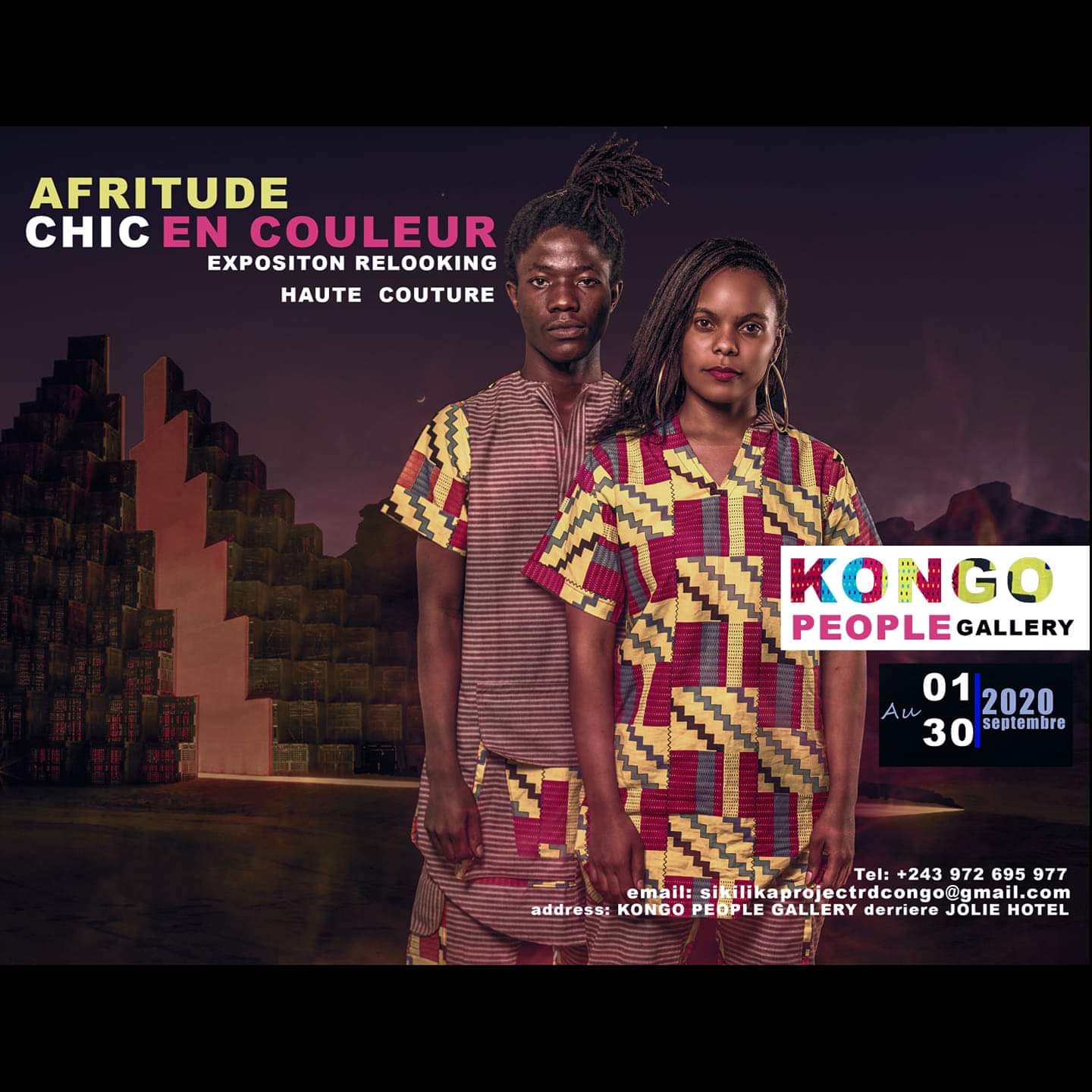 Expo : « Afritude, Chic en Couleurs » pour célébrer la créativité des couturiers de Goma