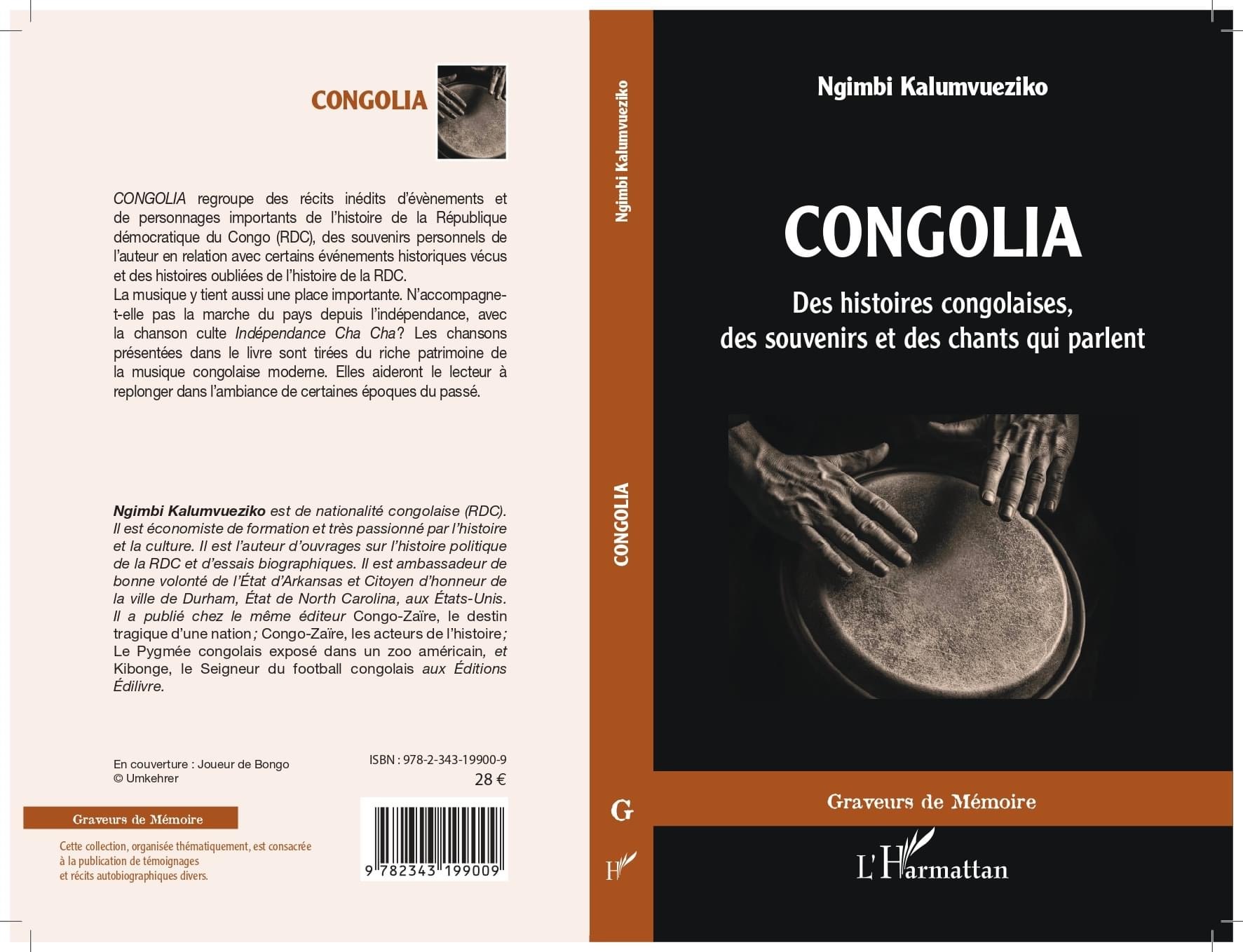 «Congolia : des histoires Congolaises, des souvenirs et des chants qui parlent » vient de paraître