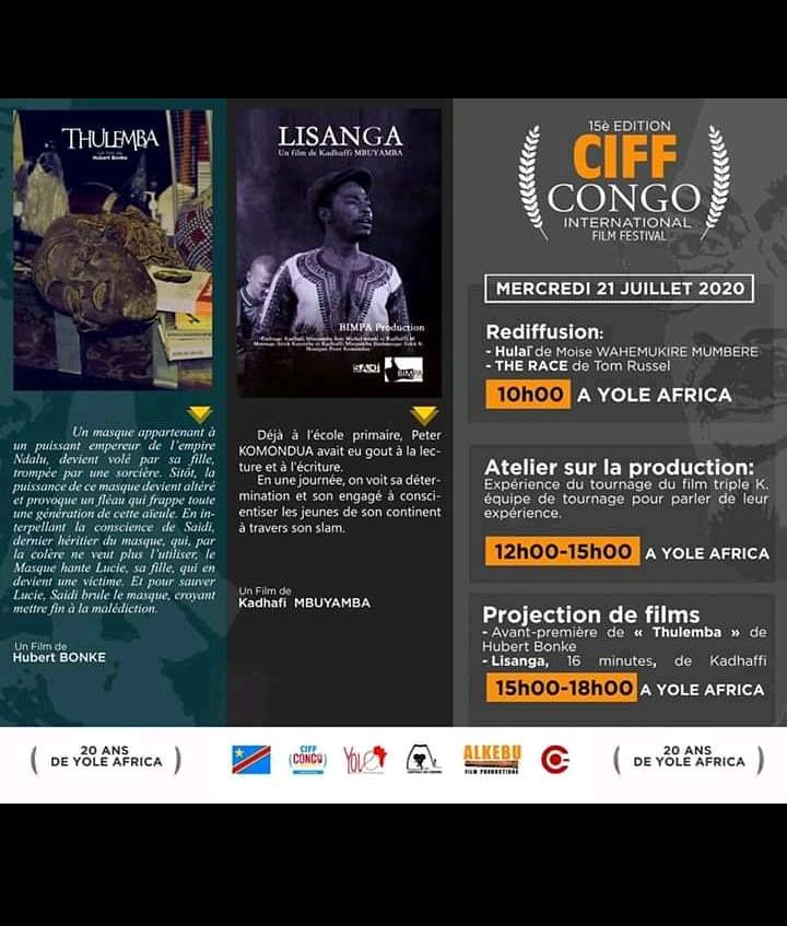 Goma : « Amour », « Conscience » et « Fusion artistique » sous les projecteurs du CIFF 20
