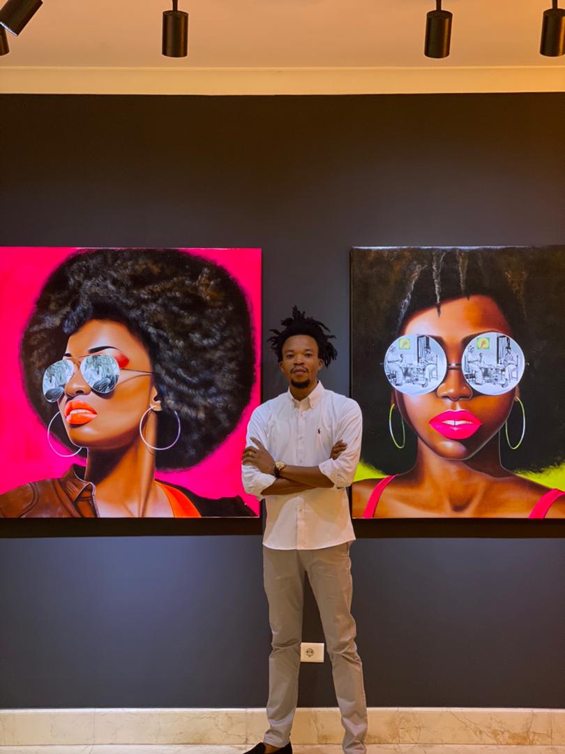 Pita Kalala aborde l’africain dans son expo « Selfie Urbain » à Brazzaville
